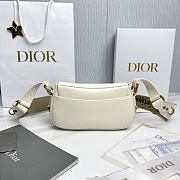 Dior Small Streetchic Bag White Vintage Smooth Calfskin - 24x12.5x5cm - 2