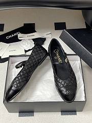 Chanel Mary Janes Aged Calfskin Black - 6