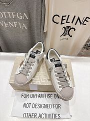 Golden Goose Super Star In Nappa Leather With Gold Glitter Star And Black Glitter Heel Tab - 4