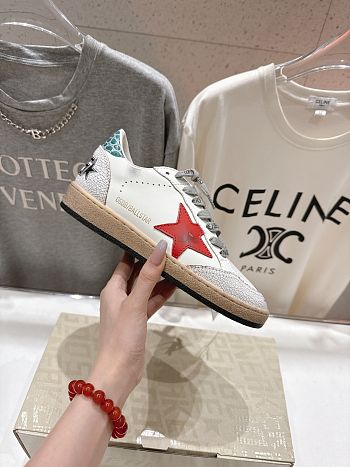 Golden Goose Ball Star Leather Sneakers