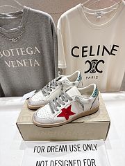 Golden Goose Ball Star Leather Sneakers - 5