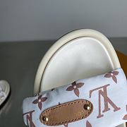 LV Pool Pillow Flat Comfort Mule Dune Beige Monogram Nylon 1AHMDU - 4