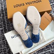 LV 6AM Mules Blue Monogram Denim 1ADIF3 - 2
