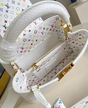 LVxTM Capucines BB Taurillon Leather White M13253 - 27x17.3x9cm - 2