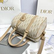 Dior Groove 25 Bag Natural Dior Oblique Jacquard - 25x19x16cm - 5