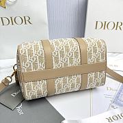 Dior Groove 25 Bag Natural Dior Oblique Jacquard - 25x19x16cm - 4