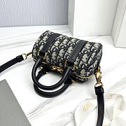 Dior Groove 17 Nano Bag Blue Dior Oblique Jacquard - 17x10x8cm - 2