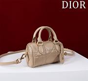 Dior Groove 17 Nano Bag Biscuit Macrocannage Calfskin - 17x10x8cm - 4
