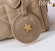 Dior Groove 17 Nano Bag Biscuit Macrocannage Calfskin - 17x10x8cm - 2