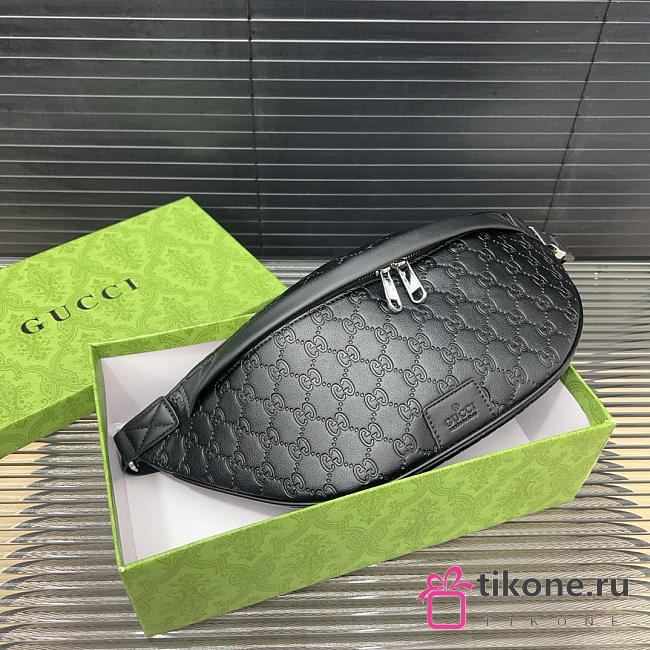 Gucci Belt Bag Leather Black - 28x17cm - 1