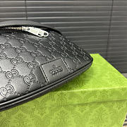 Gucci Belt Bag Leather Black - 28x17cm - 5