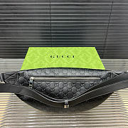 Gucci Belt Bag Leather Black - 28x17cm - 3