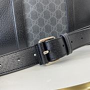 Gucci GG Supreme Medium Briefcase Black - 36.5x29x7.5cm - 6