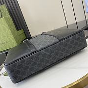 Gucci GG Supreme Medium Briefcase Black - 36.5x29x7.5cm - 3