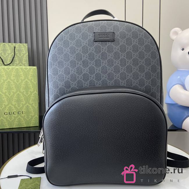 Gucci Medium GG Backpack Black - 40x29x14cm - 1