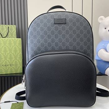 Gucci Medium GG Backpack Black - 40x29x14cm