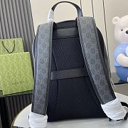 Gucci Medium GG Backpack Black - 40x29x14cm - 3