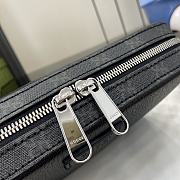 Gucci GG Supreme Small Crossbody Bag Black - 24x16.5x4.5cm - 3