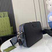 Gucci GG Supreme Small Crossbody Bag Black - 24x16.5x4.5cm - 2