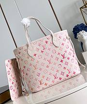 LV Neverfull MM Monogram Empreinte Leather M47080 - 31x28x14cm - 6