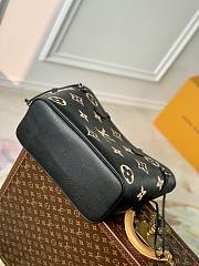 LV Neverfull MM Bicolor Monogram Empreinte Black/Beige M58907 - 31x28x14cm - 2