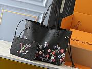 LVxTM Neverfull MM Monogram Empreinte Leather Black M13675 - 31x28x14cm - 4
