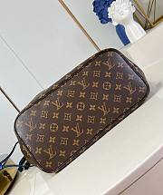 LV Neverfull Bandouliere Inside Out MM Monogram Canvas Gaston Blue M13753 - 31x28x14cm - 6