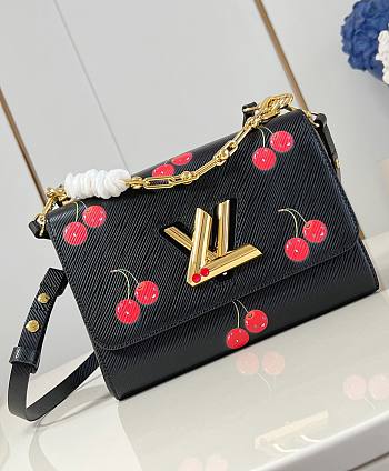 LVxTM Twist MM Epi Leather Black M14094 - 23x16x8cm