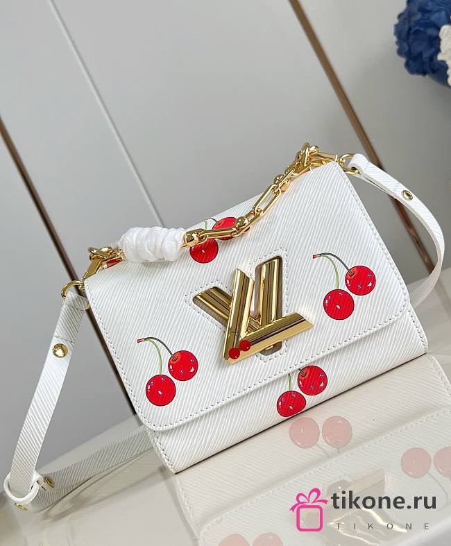 LVxTM Twist PM Epi Leather M13239 White - 19x15x7cm - 1