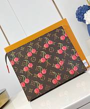 LVxTM Toiletry Pouch Cherry Monogram M14372 - 20x25x5.5cm - 2