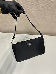  Prada Re-Nylon Mini Bag Black 1NI545 - 24x14cm - 2