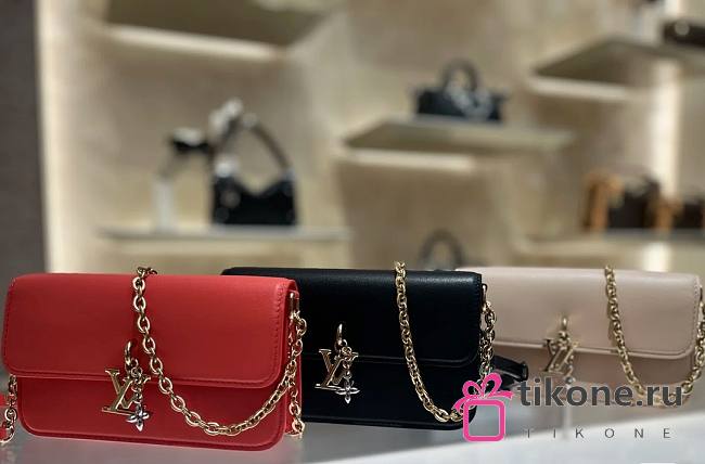 LV Wallet On Chain Bloom - 20x11.5x4cm - 1