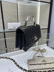 Chanel Clutch With Chain Grained Calfskin & Gold-Tone Metal Black - 19cm - 6