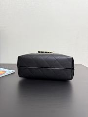 Chanel Shopping Bag Calfskin & Gold-Tone Metal Black - 39x33.5x16cm - 3