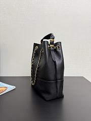 Chanel Shopping Bag Calfskin & Gold-Tone Metal Black - 39x33.5x16cm - 2