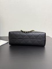 Chanel Shopping Bag Calfskin & Gold-Tone Metal Black - 40x28x15cm - 2