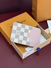 LV Romy Card Holder Damier Azur Canvas N00131 - 12x8x0.8cm - 4