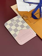 LV Romy Card Holder Damier Azur Canvas N00131 - 12x8x0.8cm - 3
