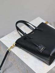 YSL Mini Toy Shopping in Box Leather Black - 18x17x8cm - 5