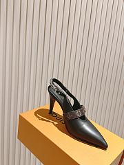 LV Vibe Slingback Pump Black 1AHL37  - 5