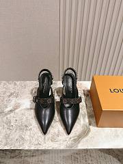 LV Vibe Slingback Pump Black 1AHL37  - 2