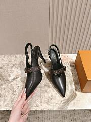 LV Vibe Slingback Pump Black 1AHL37  - 1