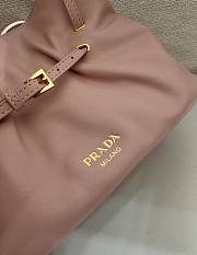 Prada Small Prada Dada Nappa Leather Bag Powder Pink 1BG586 - 28x18.5x11.5cm - 5