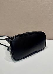 Prada Small Prada Dada Nappa Leather Bag Black 1BG586 - 28x18.5x11.5cm - 5