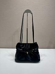 Prada Small Prada Dada Nappa Leather Bag Black 1BG586 - 28x18.5x11.5cm - 4