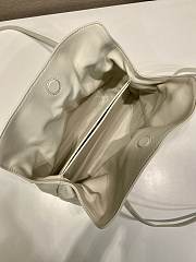 Prada Small Prada Dada Nappa Leather Bag White 1BG586 - 28x18.5x11.5cm - 5