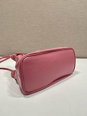 Prada Small Prada Dada Nappa Leather Bag Pink 1BG586 - 28x18.5x11.5cm - 5