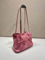 Prada Small Prada Dada Nappa Leather Bag Pink 1BG586 - 28x18.5x11.5cm - 4