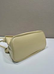 Prada Small Prada Dada Nappa Leather Bag Beige 1BG586 - 28x18.5x11.5cm - 4