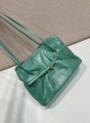 Prada Small Prada Dada Nappa Leather Bag Green 1BG586 - 28x18.5x11.5cm - 4